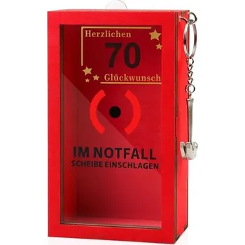 Zahradní dekorace Originální dárek k 70. narozeninám pro ženy a muže - Peněžní dárky k 70. narozeninám - Vtipná