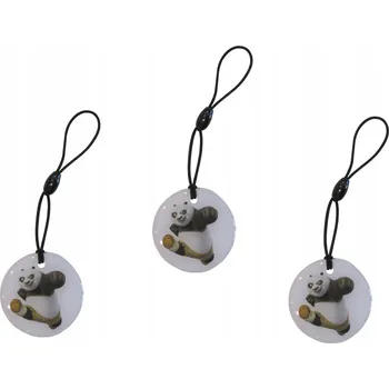 Přívěsek Na Klíče - Kung Fu Panda 3 kusy TAG ID T5577 125kHz