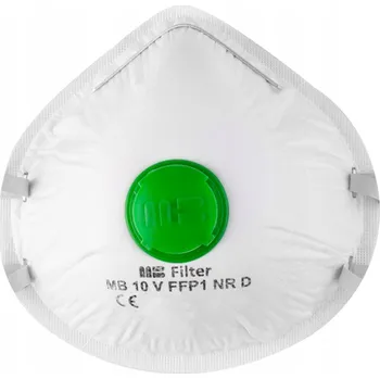 Pleťová maska Protiprachová maska s filtrem MB FFP1 polomaska
