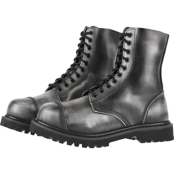 Pánská obuv boty BRANDIT - 10 dírkové - Rub Off Phantom - 9055-black_grey - 41