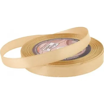 Stuha Stuha saténová 12mm/32m - zlatá - 601167