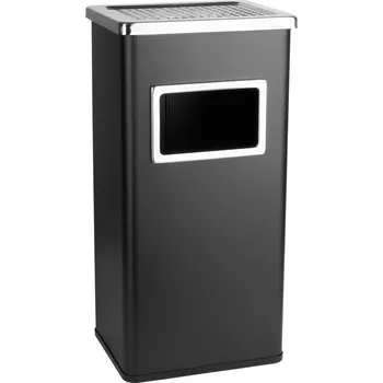 Popelník Kovový stojan na popel TADAR 30 x 24 x 61 cm