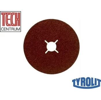 Brusný kotouč TYROLIT Brusný vulkanfíbrový disk A-B02 pr.125x22mm zr.100 150469