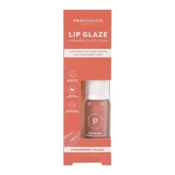 Přípravek na rty Profusion Hydratační lip stain rtěnka Lip Glaze Strawberry Glaze 3 ml