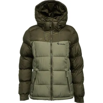 Dámská zimní bunda Columbia PIKE LAKE II XS Khaki, Černá