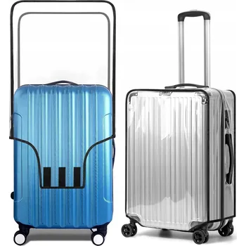 Sada 2 ks Obal ochranný průhledný na kufr, zavazadlo, 26", 58 cm