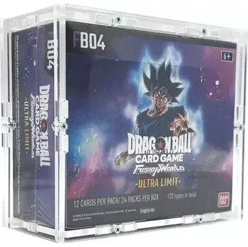 Karetní hra Akrylový box Dragon Ball Super Fusion World Display (Booster Box) FB01 / FB02 / FB03 / FB04 (anglický)