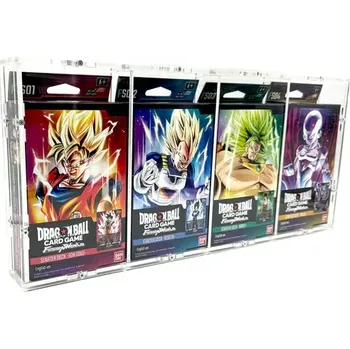 Karetní hra Akrylový box Dragon Ball 4x Dragon Ball Super Fusion Worlds Starter Deck (anglický)