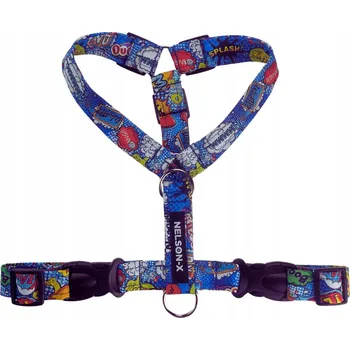 Postroj pro psa POSTROJ PRO PSA GUARD NELSON-X WIKI ULTRA VEL. L VZOROVANÝ BAREVNÝ