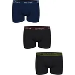 Pánské boxerky John Frank JF3BPB04 3PACK Dle obrázku, XL