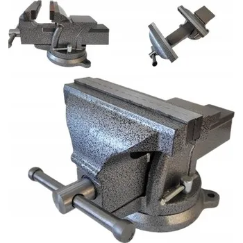 Svěrák Svěrák stolní zámečnický litinový robustní profesionální 150mm 8kg