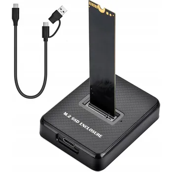 SSD disk Pouzdro pro SSD M.2 NVMe USB-C 10 GB/s ochranou proti přepětí a ztrátě dat