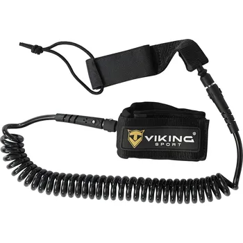 Outdoorové vybavení VIKING Leash Barva: Černá Leash | Vhodný pro paddleboard | Vhodný pro kajak | 10,6 stop