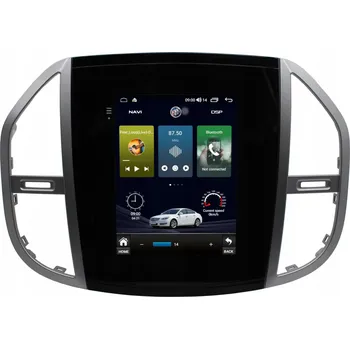 GPS navigace GPS NAVIGACE RÁDIO MERCEDES BENZ VITO W447 2014+ ANDROID CARPLAY 2/64 GB