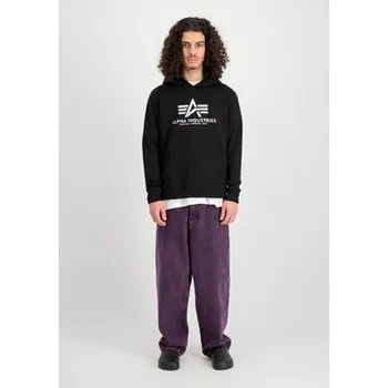 Pánská mikina Alpha Industries Mikina AI.146343-423 Černá Basic Fit XXL