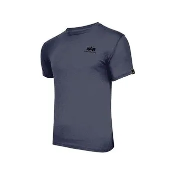 Pánské tričko Alpha Industries T-Shirt AI.128507-412-L Šedá Regular Fit XXL