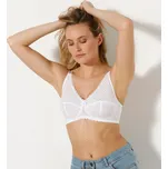 Blancheporte Krajková podprsenka s kosticemi bílá 90E