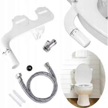 Bidet BIDETOVÁ NÁSTAVBA NA WC SEDÁTKO S OPLACHOVACÍ TRYSKOU