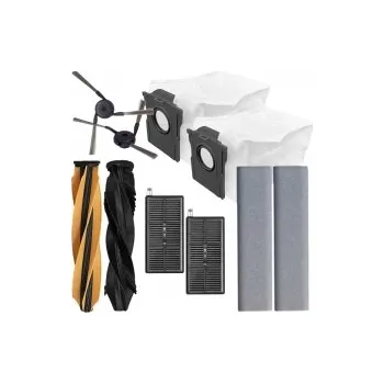 Sada příslušenství pro robotický vysavač Kartáče, HEPA filtry k vysavači XIAOMI DreameBot Aqua10 Ultra Track (RLR81CE-BK) Black sada mopů a sáčky 10ks