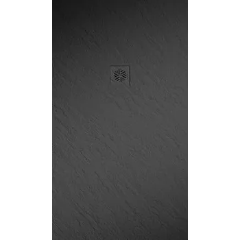 Sprchová vanička Sprchová vanička jungborn Cento 160 x 90 x 2,6 cm černá matná