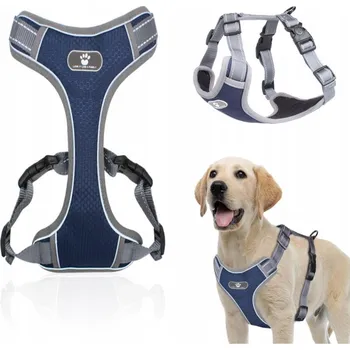 Postroj pro psa Postroj pro psy zwierzopasja nastavitelný beztlakový reflexní M