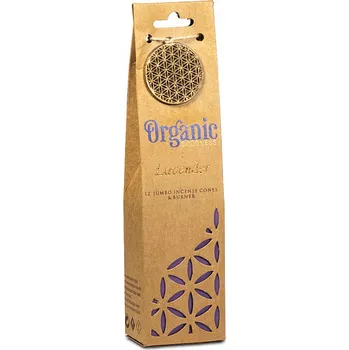 Vonná tyčinka Organic Goodness Levandule vonné kužílky 12 ks
