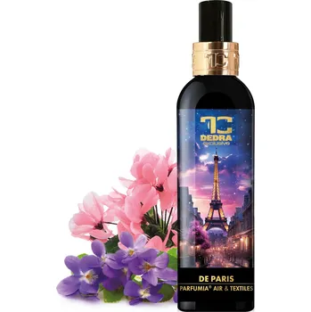 Osvěžovač vzduchu DE PARIS | Osvěžovač vzduchu & textilií | luxusní parfémový sprej | 200 ml Dedra
