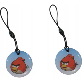 Přívěsek Na Klíče 2 kusy - Angry Birds TAG ID T5577 125kHz