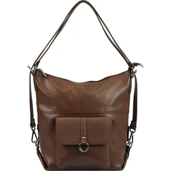 Kabelka Dámská kabelka Patrizia 19-001 tmavě hnědá + doprava zdarma