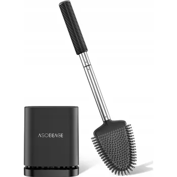 WC štětka ASOBEAGE Silikonová WC štětka + nádoba