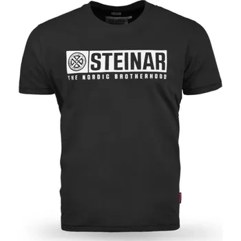 Pánské tričko Pánské triko Thor Steinar Trovag schwarz velikost: L