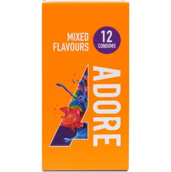 Kondom Kondomy Adore Flavours 12 ks