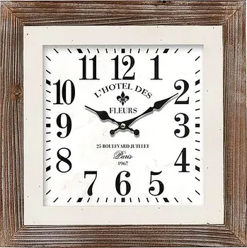 Hodiny Autronic Hodiny nástěnné dřevěné, 40 cm