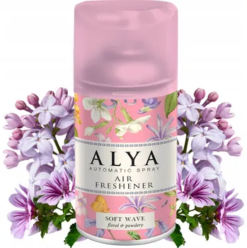 Osvěžovač vzduchu Alya Soft Wave osvěžovač vzduchu ve spreji, vhodný i do automatických dávkovačů, 60 dní, 250 ml