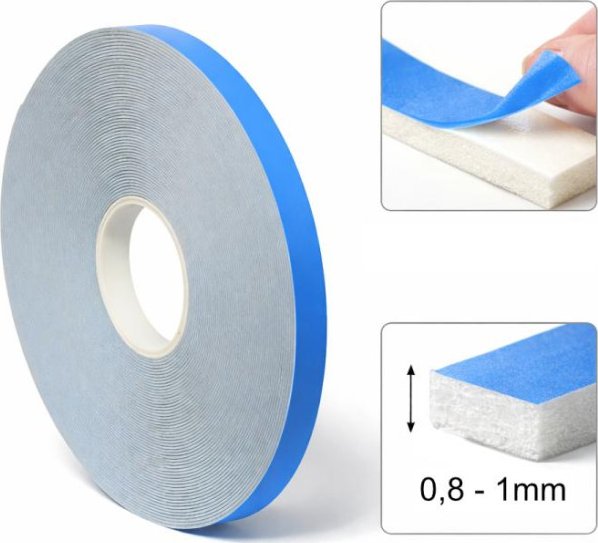 Samolepicí polyethylenová pěnová páska IF411PE Šířka 15mm - 50m - 1 ks