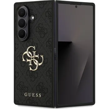 Náhradní kryt pro mobilní telefon Guess PU 4G Metal Logo zadní kryt pro Samsung Galaxy Z Fold 7 Grey