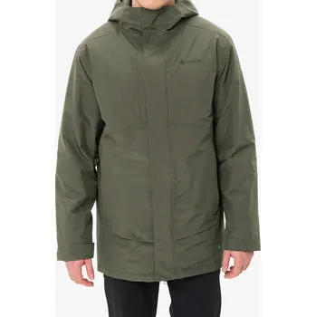 Zateplená bunda Vaude Rosemoor Padded Parka - khaki L