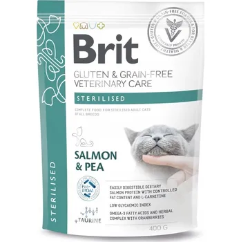 Krmivo pro kočku BRIT GF VETERINARY CARE KOČKY STERILIZOVANÉ 0,4 kg