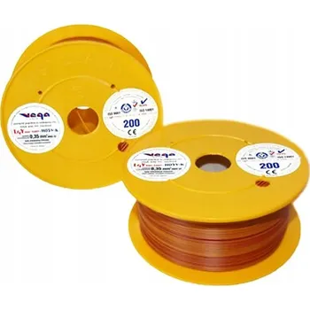 elektrický kabel Kabel LGY/H05V-K 0,35 mm2 200 m Oranžovo-Hnědý