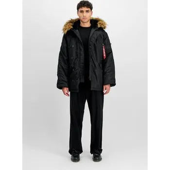 Pánská bunda Alpha Industries Zimní bunda N-3B Heritage Winter Jacket Černá Core Fit S