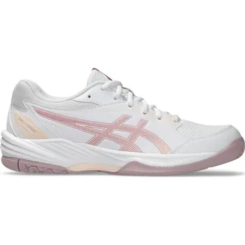 Dámská sálová obuv Dámská obuv na badminton/squash Asics Gel-Task 4 - white/morganite Bílý (38)