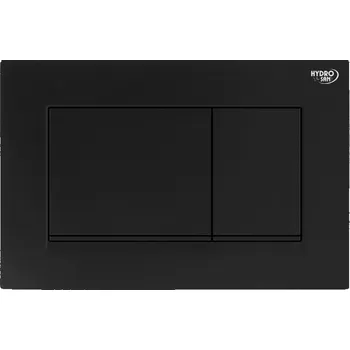 Splachovací tlačítko SPÍNACÍ TLAČÍTKO PRO SPLACHOVÁNÍ WC GEBERIT BUTTON ČERNÁ MATNÁ PŘEDNÍ