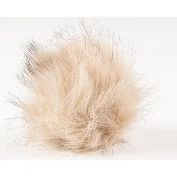 Bambule premium z umělé kožešiny béžová