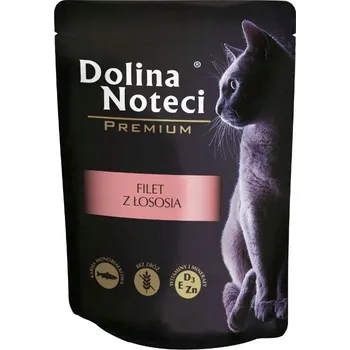 Krmivo pro kočku Dolina Noteci Vlhké krmivo krmivo filé lososa 85 g