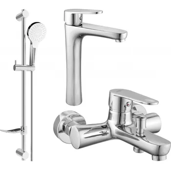 Vodovodní baterie Mexen Kama DF05 sada vanová, chrom - 72513DF05-00 Bateriové soupravy