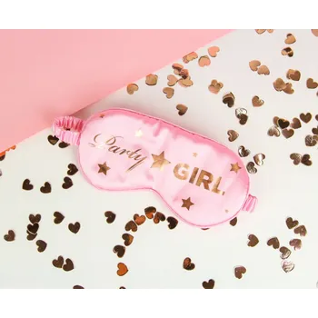Maska na oči - Party Girl - Růžová