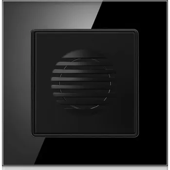 Drátový zvonek Spreest černý, 1 melodie, 100 dB, 230 V