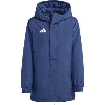 Fotbal Bunda s kapucí adidas Entrada 26 Stadium Kids jz6667 Velikost L (159-164 cm)