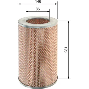 Vzduchový filtr Vzduchový filtr BOSCH F 026 400 092