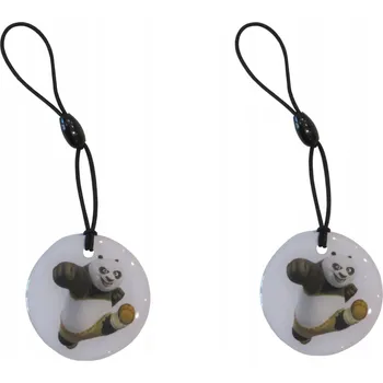 Přívěsek Na Klíče - Kung Fu Panda 2 kusy TAG ID T5577 125kHz